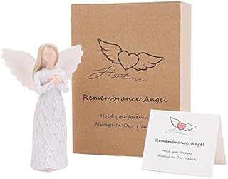 Guardian Angel Figurine, You Are So Loved - Hand Carved Praying Angel Sculpture, Encouragement Present, Home Decoration Birthday Present To Show Love, Gratitude,Emotional, Hope