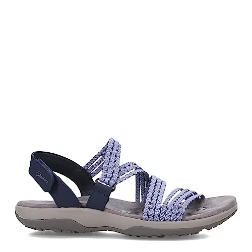 Skechers Skechers Women's, Reggae Slim - Creek Living Sandal Navy 7 M