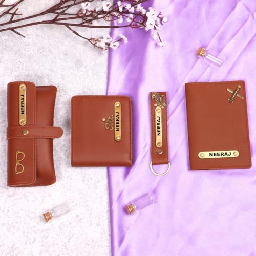Image of ncgifts Personalized Leather Wallet Gift Hamper for Men | Gift for Man |Gifts for Man|Personalised Gifts for Men| Diwali Gifts for Family and Friends| Diwali Gift |Diwali Gift Hamper