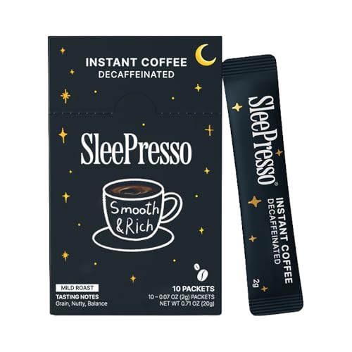 SleePresso Calming Decaf Coffee -...