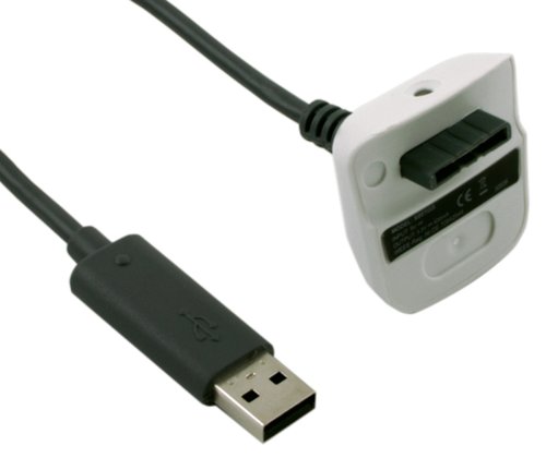 XBOX360 Play N Charge Kit - White