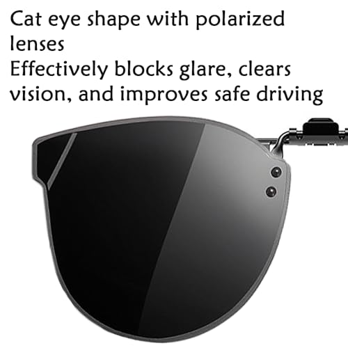 Polarized Clip On Sunglasses, Cat Eye Clip On Sunglasses, Clip on Sunglasses3