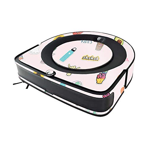 Image of MightySkins Glossy Glitter Skin Compatible with iRobot Roomba s9 Vacuum - VSCO Girl | Protective High-Gloss Glitter Finish | Easy to Apply and Change Styles | Made in The USA