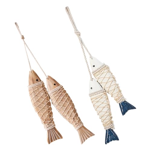 Peces de madera de estilo náutico rústico para renovar la decoración de paredes vintage