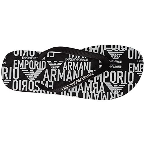 Emporio Armani Swimwear Flip Flop all Over Graphic...