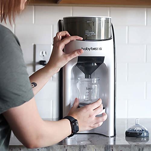 New And Improved Baby Brezza Formula Pro Advanced Formula Dispenser Machine - Automatically Mix A Warm Formula Bottle Instantly - Easily Make Bottle With Automatic Powder Blending #TOP7