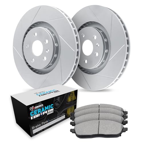 Image of R1 Concepts Front Brake Kit Fits 2013-2016 Mercedes-Benz GL350