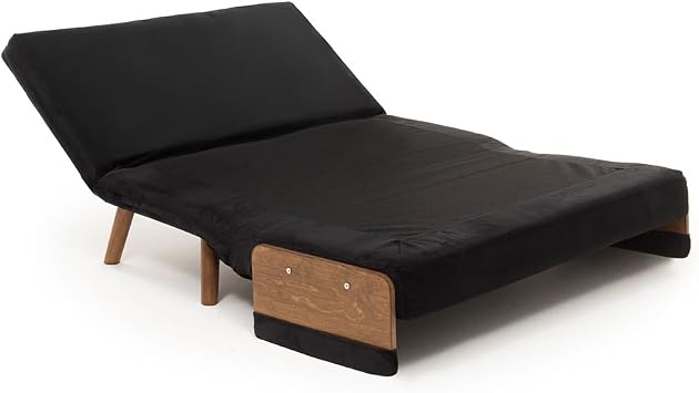 Pafu Cosmo Double Folding Bed Sofa - Soho Black