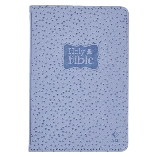 Image of NLT New Testament with Psalms Keepsake Holy Bible for Baby Boys, New Living Translation, Blue (NLT Baby Keepsake NT Psalms Edition)