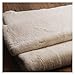 HONGTAI Peluche Tissu Afficher Fond Tissu Coussin Coussin Sofa Sac à Chaussures (Color : 29 Creamy Beige, Size : 45cm X 50cm)