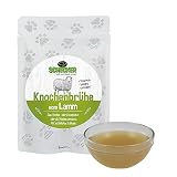 Schecker - Knochenbrühe für Hunde Huhn - Futtertopping für Hunde - 12x100ml - Brühe einfach über das Hundefutter gießen