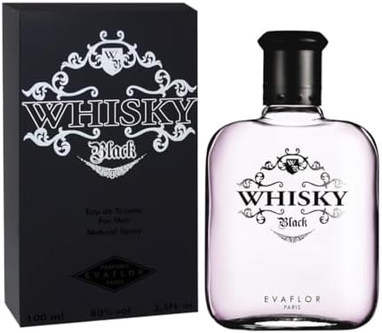 Evaflor Whisky Black Edt - Liquid Perfume For Men's - 100 Ml