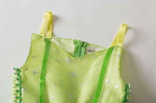 Vestido de Hada para Niñas con Alas de Mariposa Tinkerbell miniatura 3