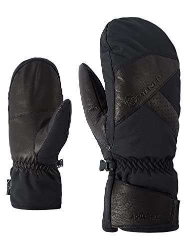 Ziener Herren GETTERO Ski-Fäustling/Wintersport | wasserdicht, atmungsaktiv, alpine wool, black, 8,5