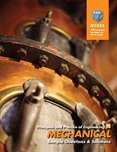 Paperback PE Mechanical Sample Questions and Solutions Book