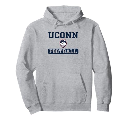 Connecticut Huskies Football Logo Officially Licensed Pullover Hoodie