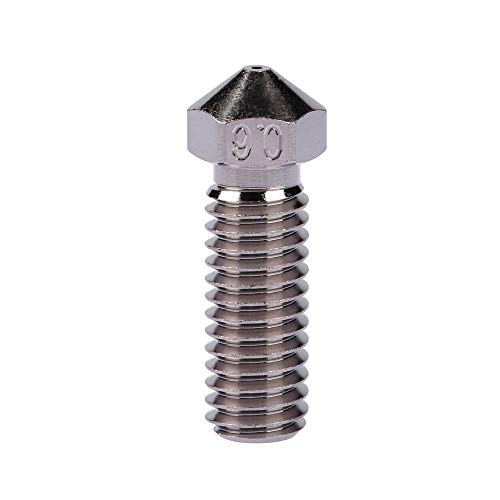 Buse cuivre plaqué M6 Volcano haute performance 0.6 mm pour impression technique PEEK