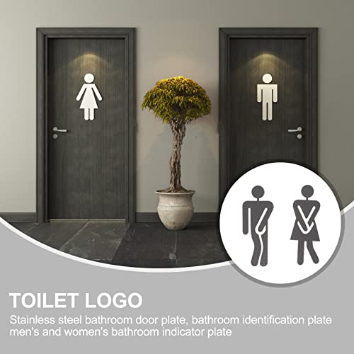 Letrero de baño de damas 30 Imagen adicional