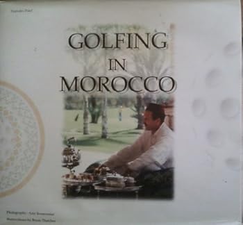 Hardcover Golfing in Morocco Book