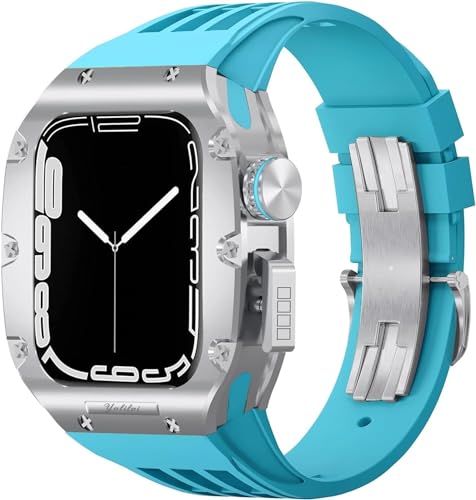 CEKGDB �`�^���������v�P�[�X + �t�b�f�S�����v�o���h���� RM �C���L�b�g�AApple Watch 8 45 �~�����[�g�� 6 5 4 44 �~�����[�g�� Mod �L�b�g�������v�J�o�[(F,44mm)