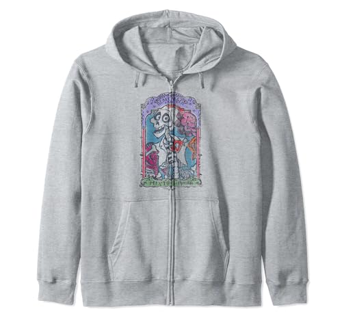 Image of Disney Pixar Coco Remember Me Hector Card Zip Hoodie