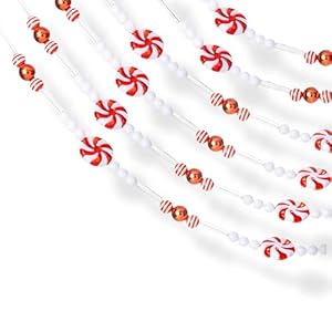 Klikel Christmas Acrylic Candy Garland 9 Feet Long