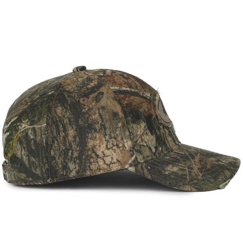 Image of Mossy Oak Camo Dad Hat - Cotton Canvas, All-Fabric Crown, Unstructured Low Profile, Tuck Closure, One Size