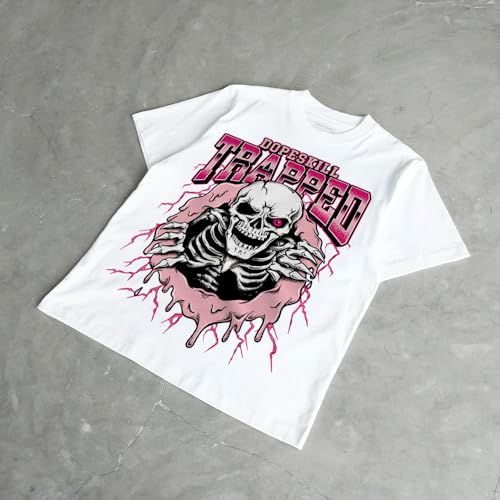 DopeSkill Halloween Graphic Tee Streetwear Hip Hop Hypebeast Unisex T-Shirt Sneaker Colour Matching Shirts Spooky Graphic4