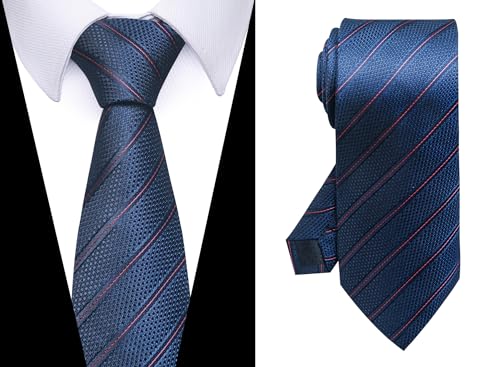 Image of Passabin Tie For Men Necktie Woven Jacquard Neck Ties Set 6 PCS