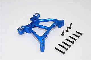 Traxxas Slash 4X4 / Stampede 4X4 VXL/Deegan 38 Fiesta ST Rally Upgrade Parts Aluminum Rear Shock Tower - 1Pc Blue