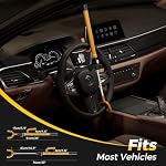 SURDOCA Upgraded Car Steering Wheel Lock Anti-Theft Device,Visual Deterrent - Image 4