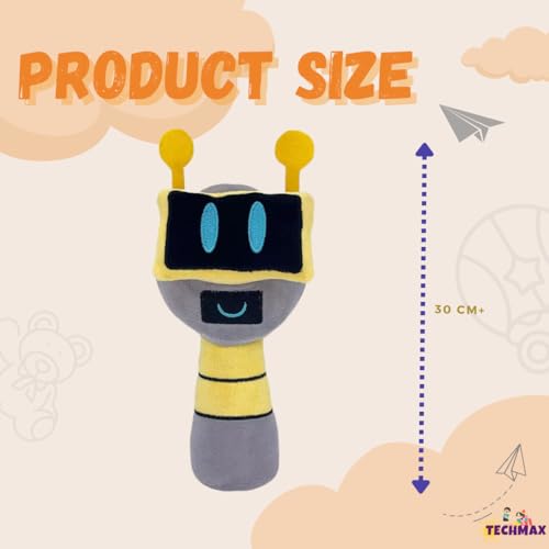 Image of Customized Text Double Antenna Sprunki Plush Toys