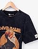 David Bowie T-Shirt for Women & Men | Unisex Black Short Sleeve Rock Band Tee | Distressed Low Album Song Logo | Music CD Gifts Merchandise Large #3