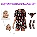 Bulk Custom Pajama Set with Face Add Your Photo Popular Personalized Gifts for Women Fashion Custom Pajamas Customizable Face Pjs Set Small