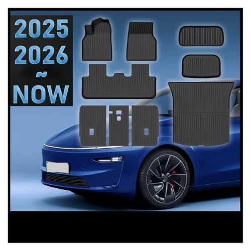 Tapis de sol Tesla Model Y Juniper 2026 doublure coffre accessoires auto - 2