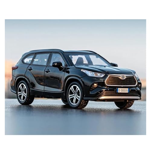 Modelo de Coche Decorativo 1:32 para Highlander 2023 SUV miniatura 2