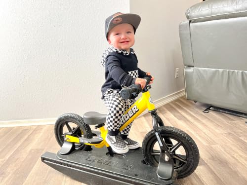 Image of Strider Sport 2-in-1 Rocking Bike - Helps Teach Baby How to Ride a Balance Bicycle - for Kids 6 Months to 4 Years-Easy Assembly, Tool-Free Adjustments