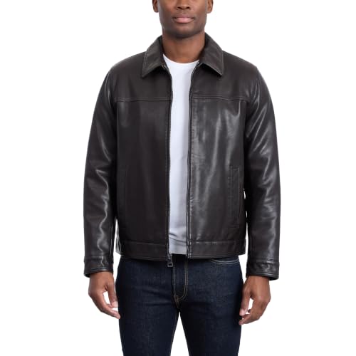 Image of Tommy Hilfiger Men's Classic Faux Leather Jacket