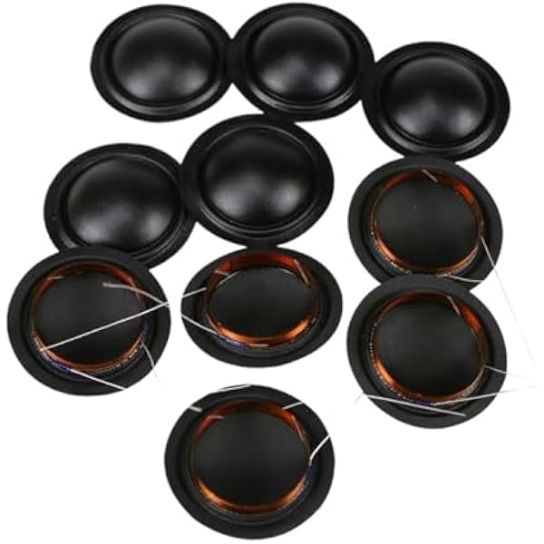 Tweeter z jedwabną kopułą po tej samej stronie, 25,5 mm, 12 sztuk, szpula 6OHM 8ohm, uniwersalna membrana KSV 25,5 Core, 100 sztuk (100 szt.)
