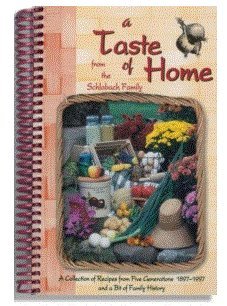 Spiral-bound A Taste of Home from the Schlabach Family Book