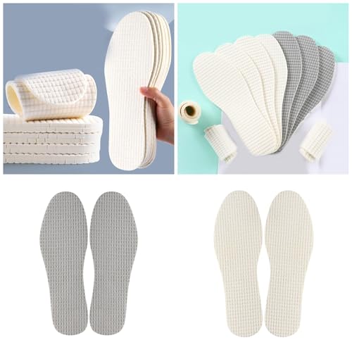 4 pares de plantillas transpirables con núcleo de látex miniatura 2