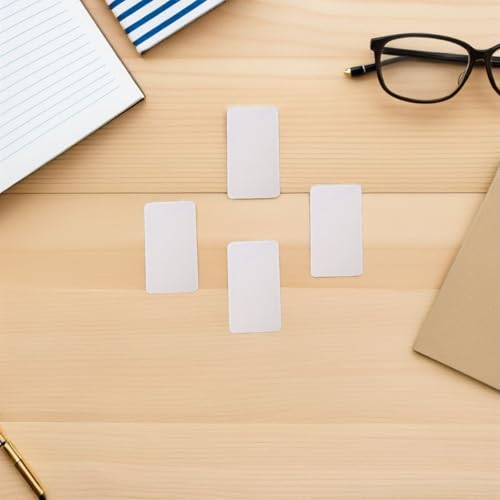 Cartes postales vierges professionnelles en kraft blanc de qualité