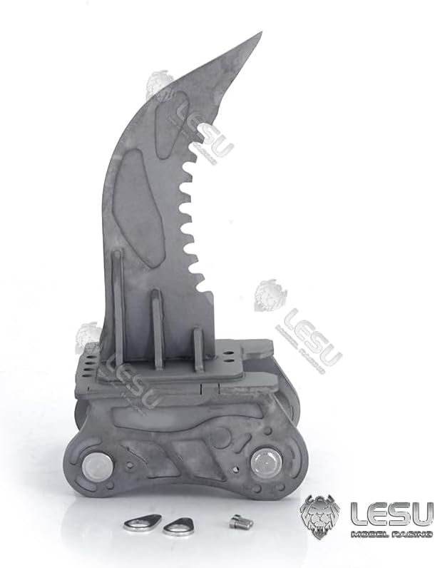 1/14 Scale Lesu Model Part Metal Ripper Scarifier Carter C374 Rc Hydraulic Excavator