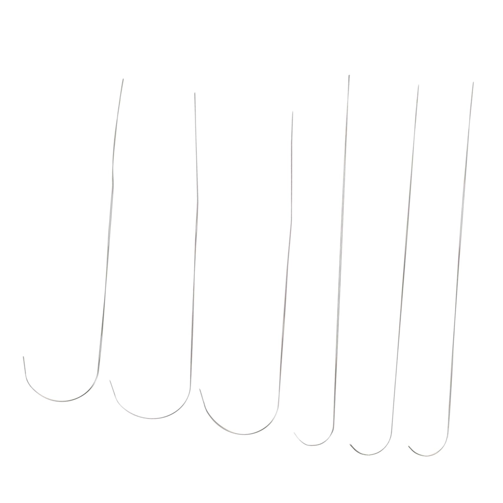 Gogogmee 6pcs Beading Threader Kit Stainless Beading Needles for Bracelet Making Beading Tool for DIY Jewelry Making