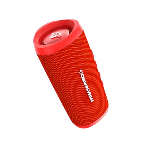 Cerwin Vega VEGAMINI VMRED Portable Bluetooth Hand Held Speaker with Strap,Red