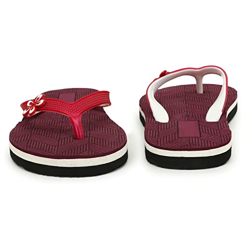 Image of TWOSOFT Women Slipper Stylish Comfortable Lightweight Soft Flaxsible Casual Flip Flop /Girls fancy chappal