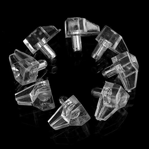 Durable 10pcs DIY Kitchen Cabinet Shelves Holder Shelf Support Pins Pegs Bookcase Mayitr Home Tools 16x10x15mm