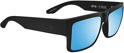 Miniatura 3 de Spy Cyrus Gafas de sol negro mate con lentes polarizadas Happy Boost Bronze Ice Blue Spectra, Negro mate suave