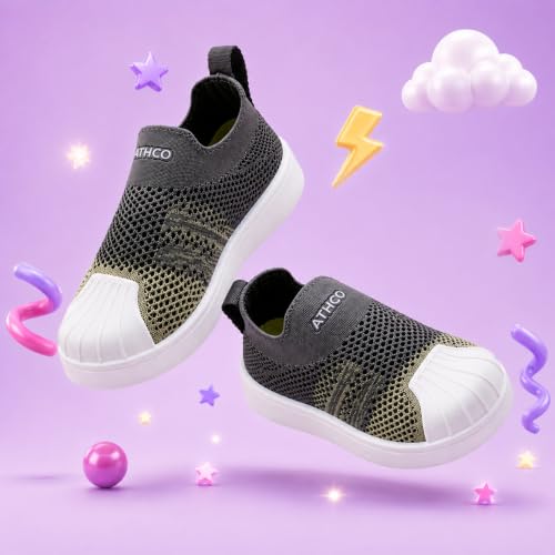 Image of ATHCO Unisex Lightweight Sneakers for Kids | Stylish Casual Wear Shoes for Boys and Girls | Sports Shoes for Boys and Girls Eden