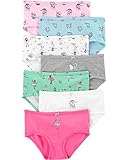 Carter's Girls 7-Pack Stretch Cotton Panties (4-5T)